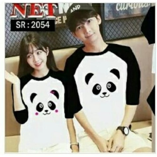 Detail Baju Couple Panda Lengan Panjang Nomer 10