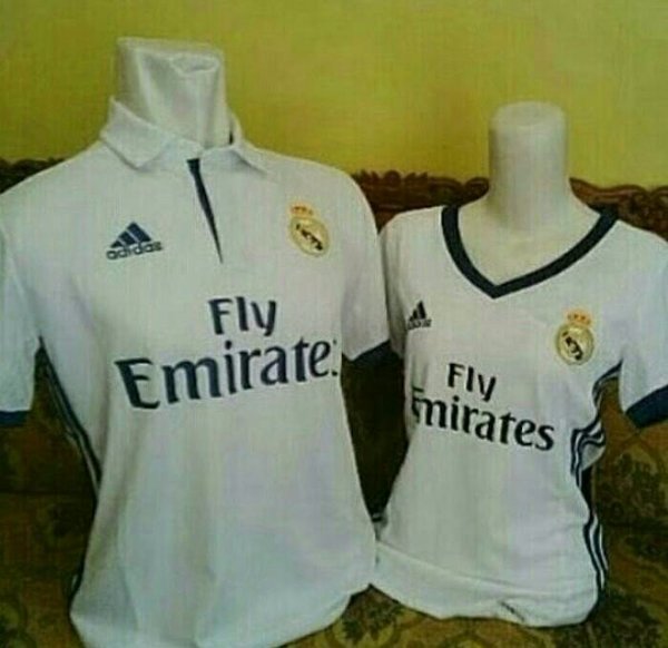 Detail Baju Couple Real Madrid Nomer 19