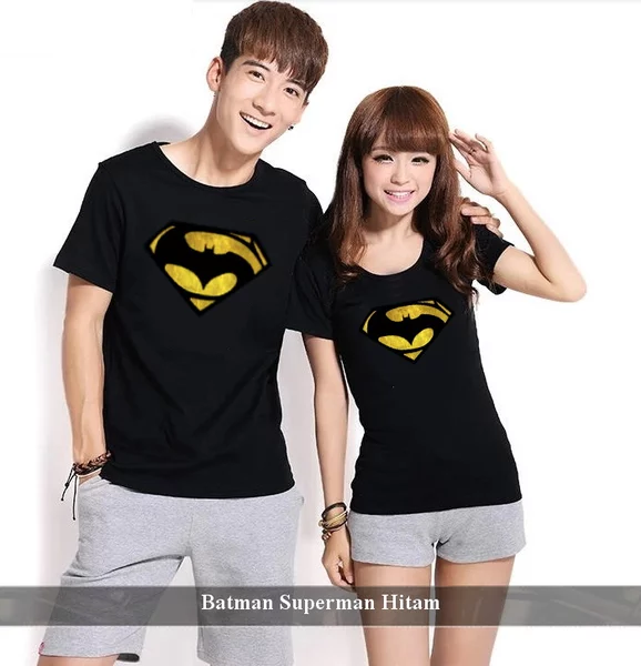 Detail Baju Couple Superman Nomer 4