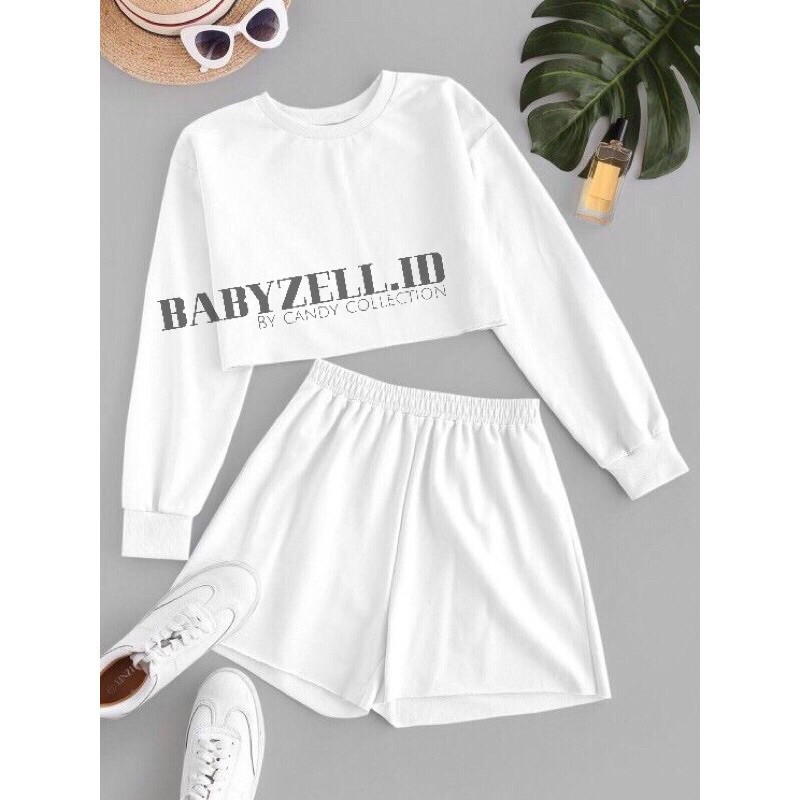 Detail Baju Crop Top Lengan Panjang Nomer 58