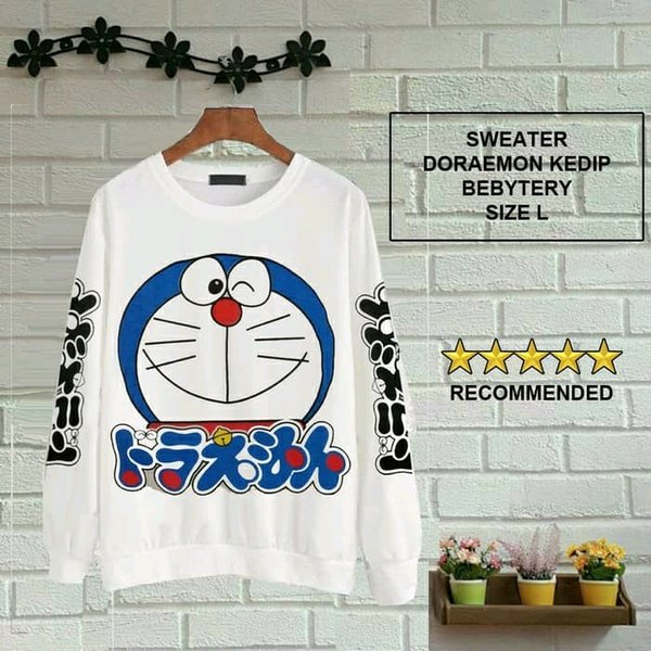 Detail Baju Doraemon Lengan Panjang Terbaru Nomer 4