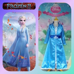 Detail Baju Elsa Frozen Asli Nomer 44