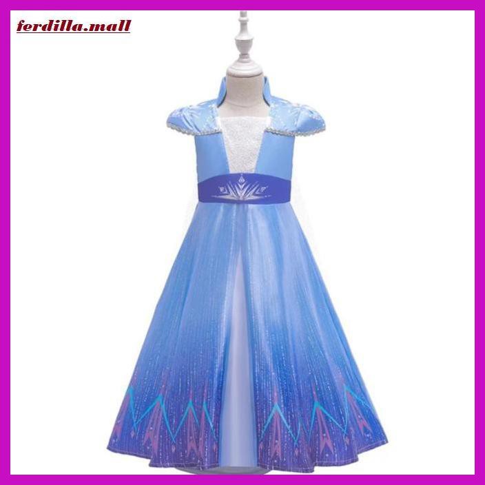 Detail Baju Elsa Frozen Asli Nomer 48