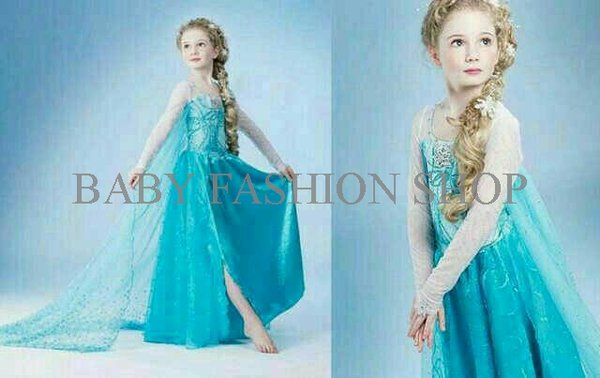 Detail Baju Elsa Frozen Asli Nomer 50