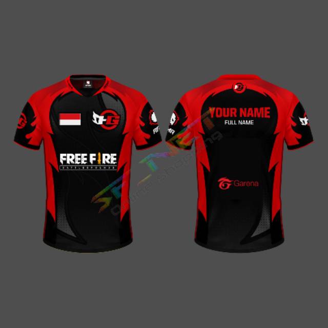 Detail Baju Esport Ff Nomer 45