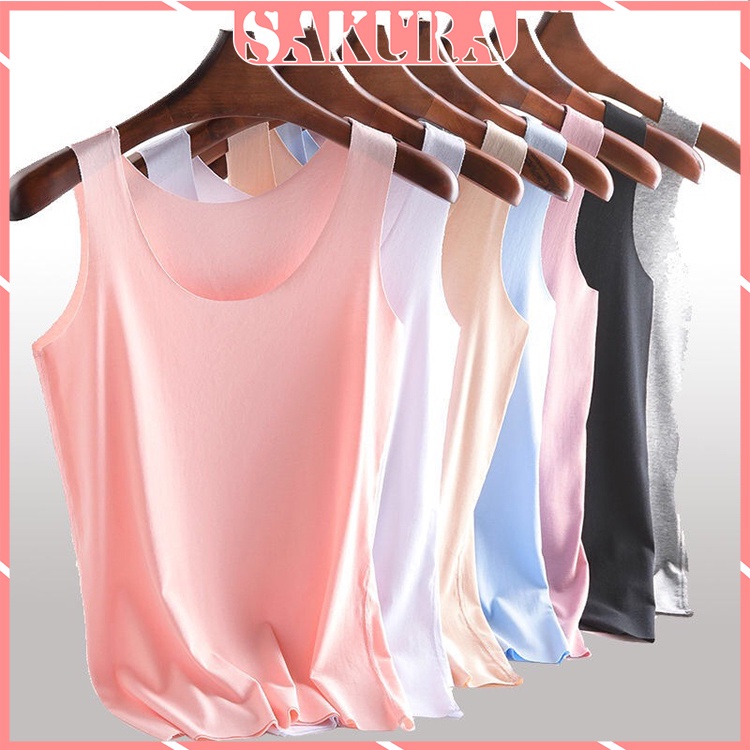 Detail Baju Feminim Tank Top Wanita Nomer 41