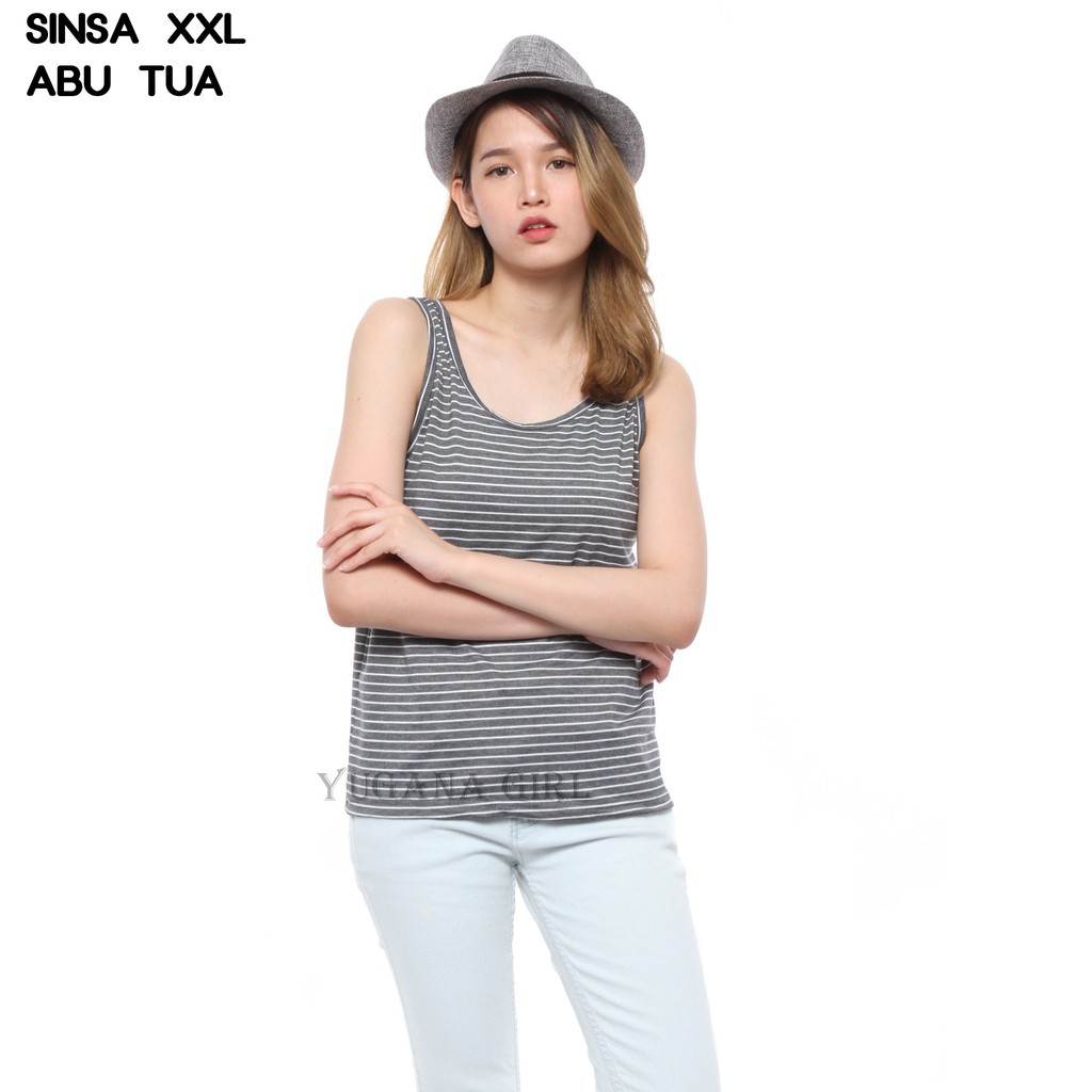 Detail Baju Feminim Tank Top Wanita Nomer 52