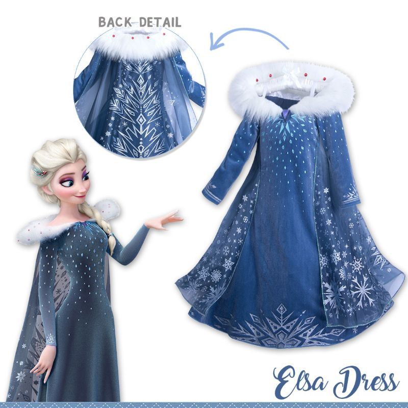 Detail Baju Frozen Elsa Murah Nomer 23