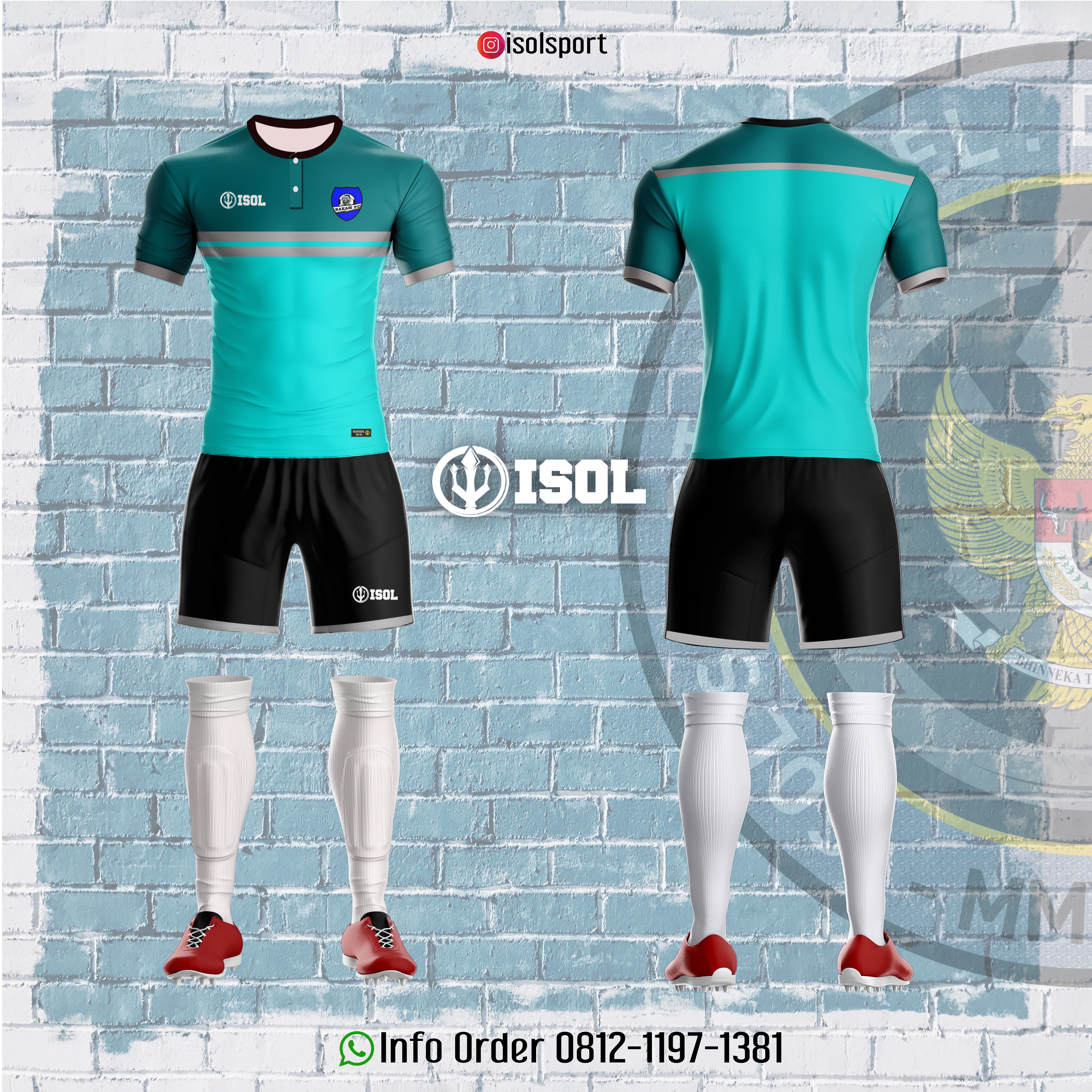 Detail Baju Futsal Polos Depan Belakang Nomer 14