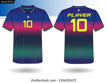 Detail Baju Futsal Polos Depan Belakang Nomer 41