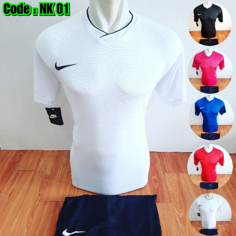 Detail Baju Futsal Polos Depan Belakang Nomer 44