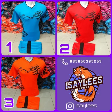 Detail Baju Futsal Specs Batik Nomer 39