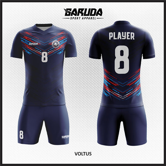 Baju Futsal Warna Biru Dongker - KibrisPDR