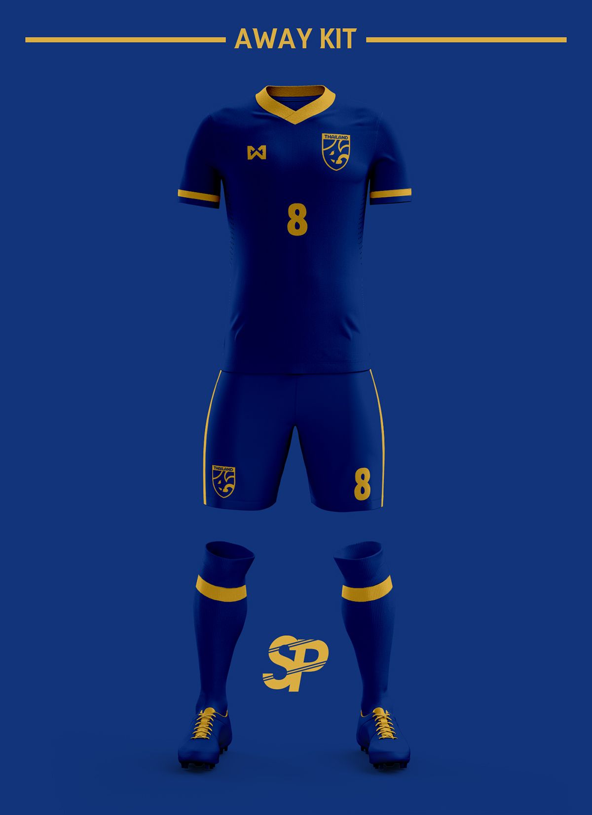 Detail Baju Futsal Warna Biru Dongker Nomer 32