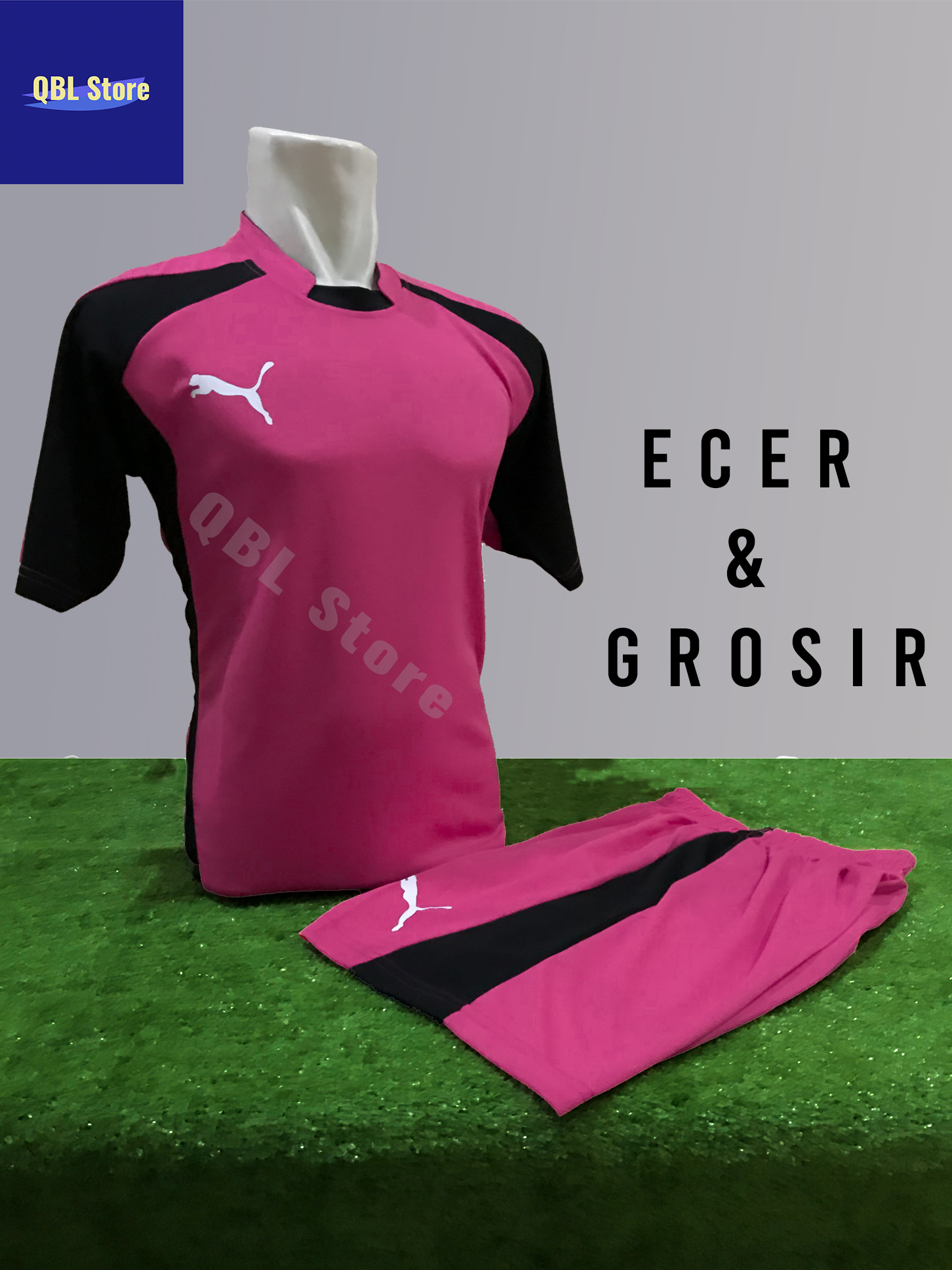 Detail Baju Futsal Warna Pink Nomer 48