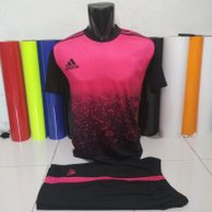 Detail Baju Futsal Warna Pink Hitam Nomer 30