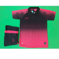 Detail Baju Futsal Warna Pink Hitam Nomer 34