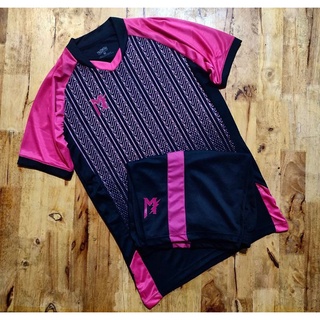 Detail Baju Futsal Warna Pink Hitam Nomer 40