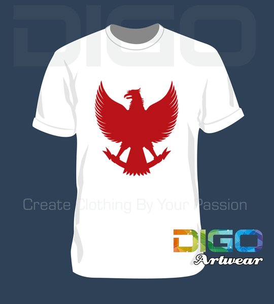 Detail Baju Gambar Garuda Nomer 3