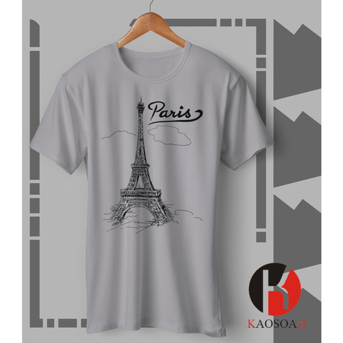 Detail Baju Gambar Menara Eiffel Nomer 41