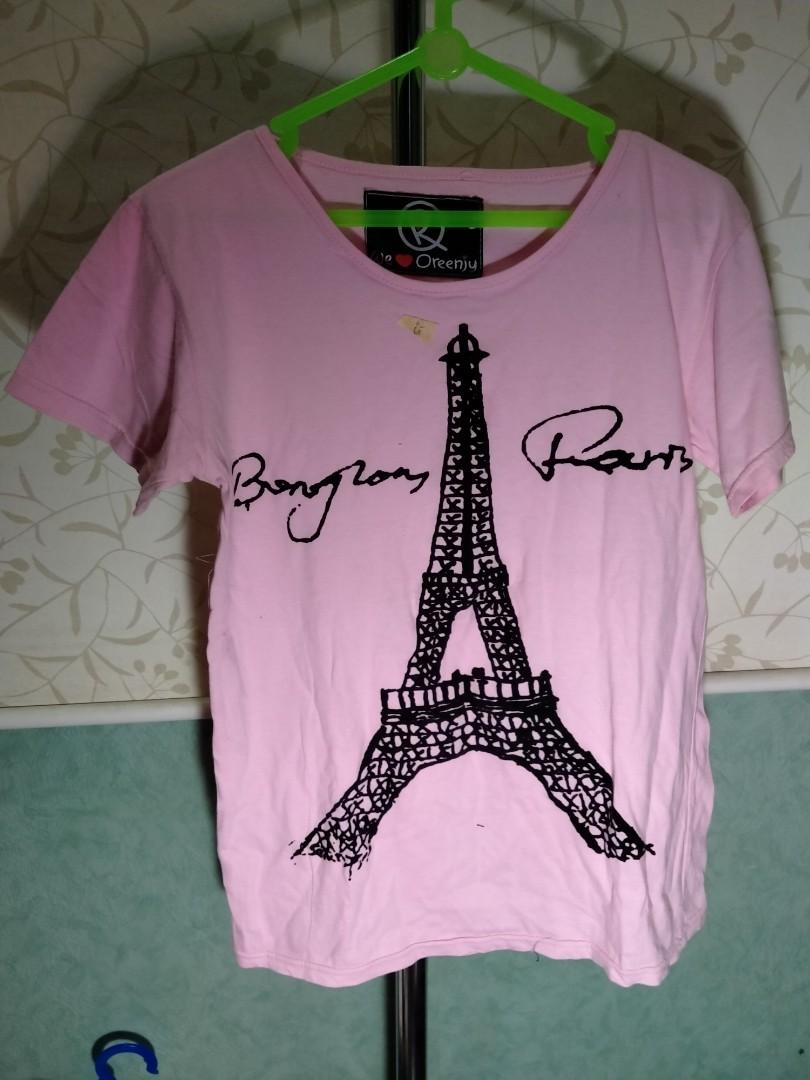 Detail Baju Gambar Menara Eiffel Nomer 10