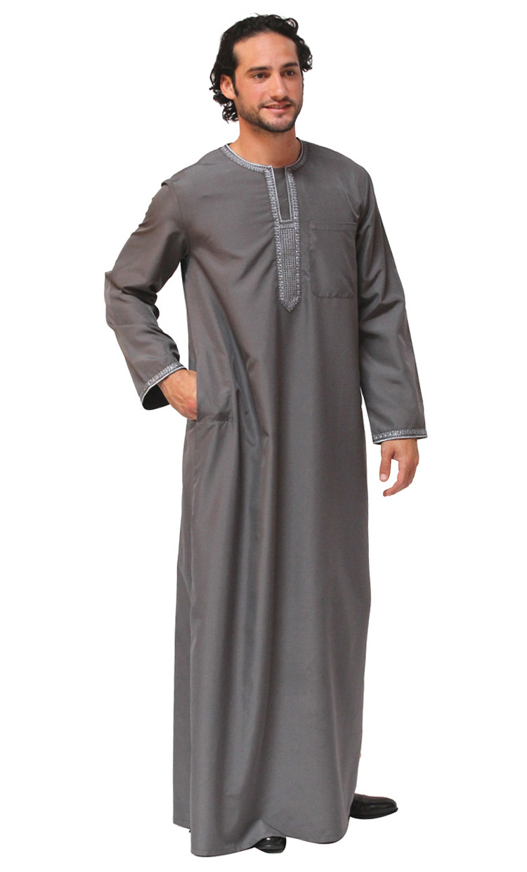 Detail Baju Gamis Arab Laki Laki Nomer 4