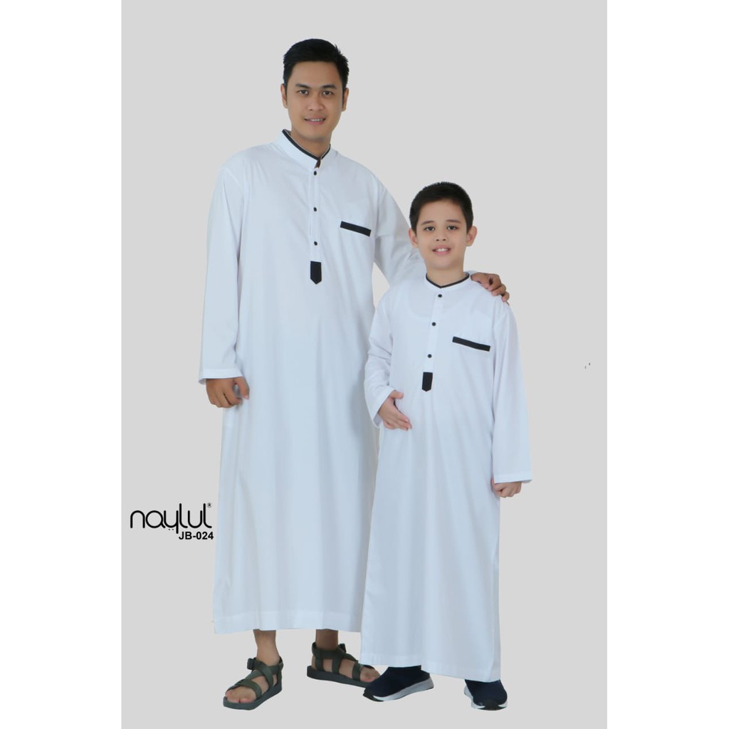 Detail Baju Gamis Arab Laki Laki Nomer 34
