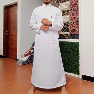 Detail Baju Gamis Arab Laki Laki Nomer 41