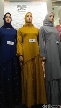 Detail Baju Gamis Lebaran 2018 Nomer 40