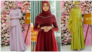 Detail Baju Gamis Pesta Elegan Nomer 19