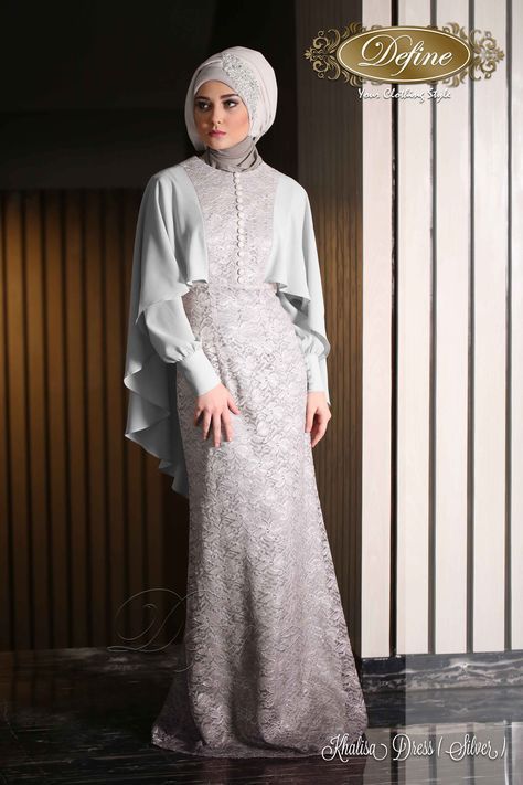 Detail Baju Gamis Pesta Elegan Nomer 29