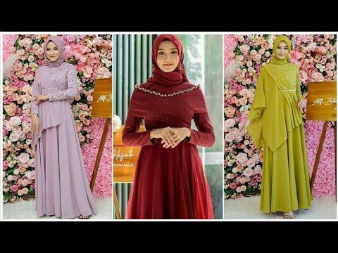 Detail Baju Gamis Pesta Elegan Nomer 37