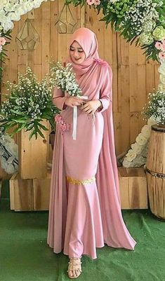 Detail Baju Gamis Selendang Nomer 35