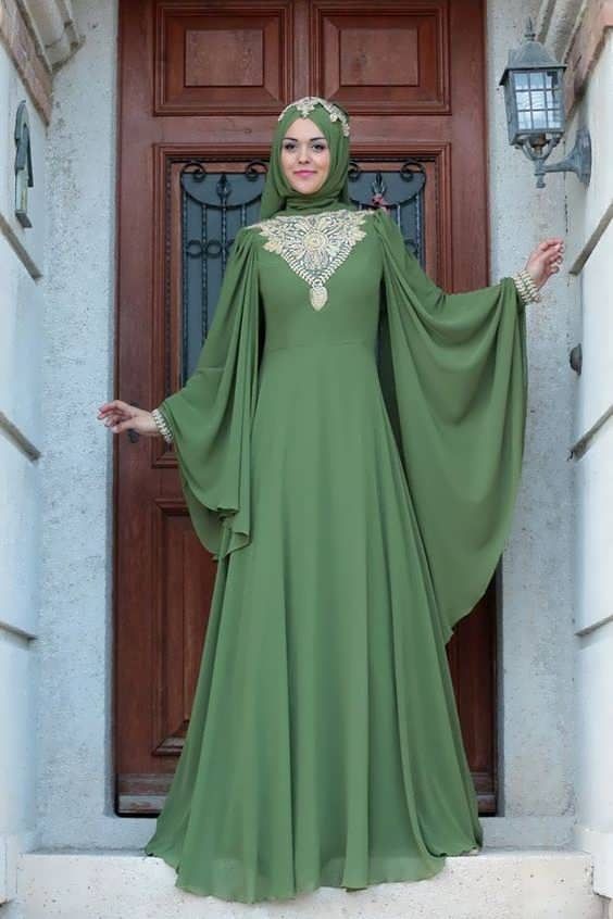 Detail Baju Gamis Simple Elegan Nomer 31