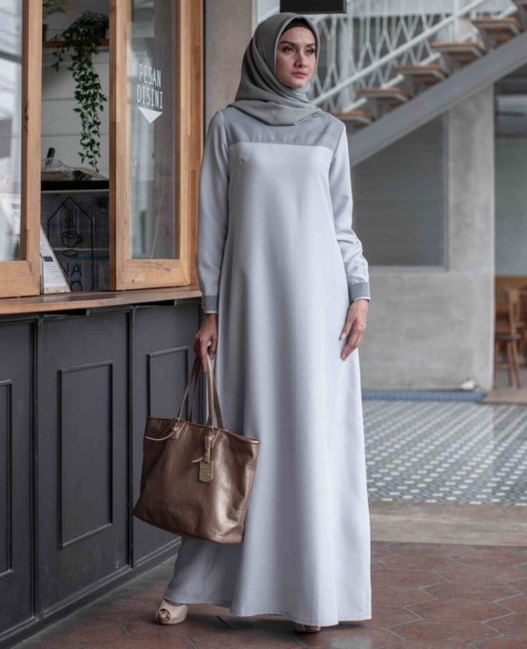 Download Baju Gamis Simple Elegan Nomer 38