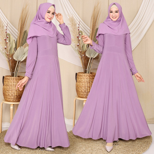 Detail Baju Gamis Simple Elegan Nomer 53