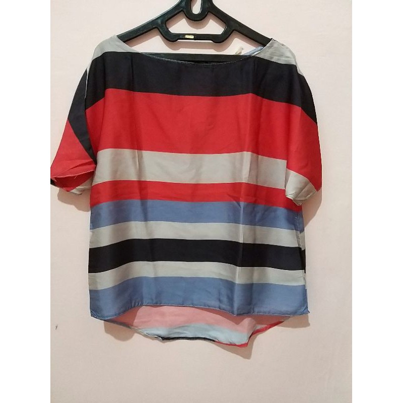 Detail Baju Garis Garis Warna Warni Nomer 8