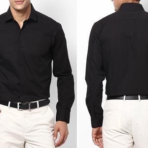 Detail Baju Hitam Lengan Panjang Polos Nomer 51