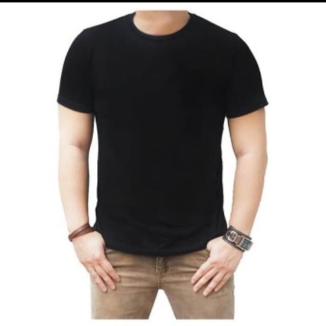 Detail Baju Hitam Lengan Panjang Polos Nomer 52