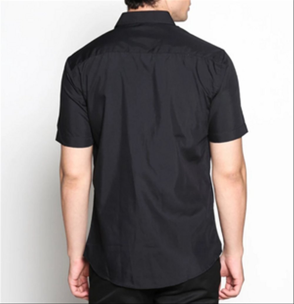 Detail Baju Hitam Lengan Panjang Polos Nomer 56