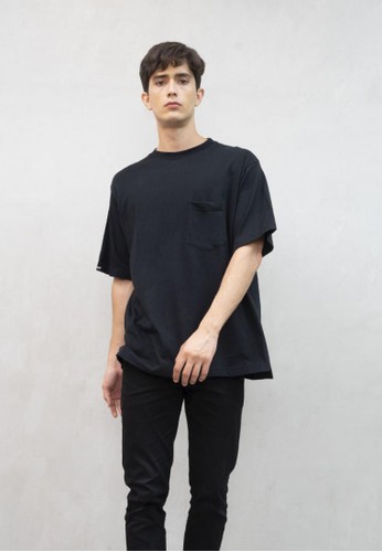 Detail Baju Hitam Polos Oversize Nomer 44