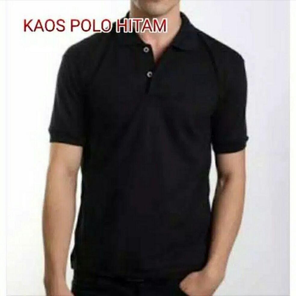 Detail Baju Item Polos Nomer 36