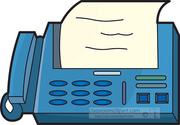 Detail Fax Clipart Nomer 2