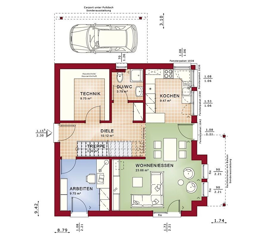 Detail Sims 3 Einfamilienhaus Nomer 25