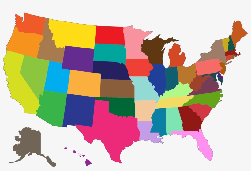 Detail Us Map Transparent Nomer 12