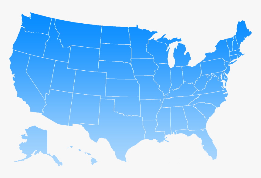 Detail Us Map Transparent Nomer 2