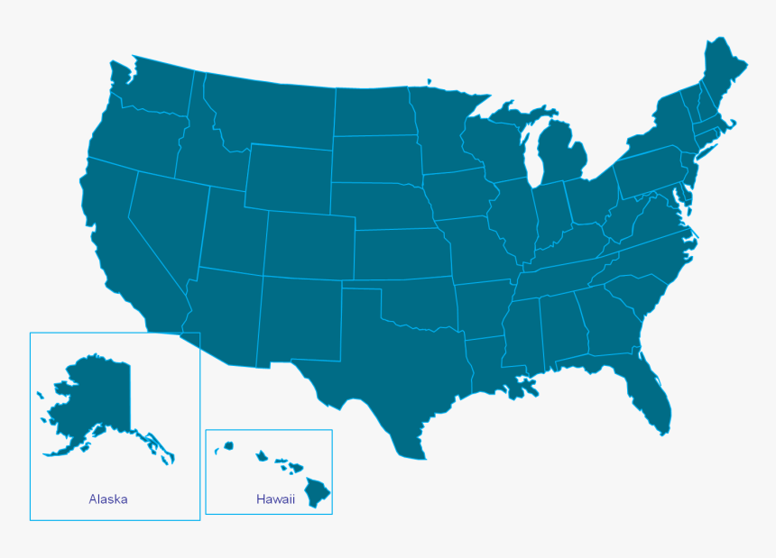 Detail Us Map Transparent Nomer 23