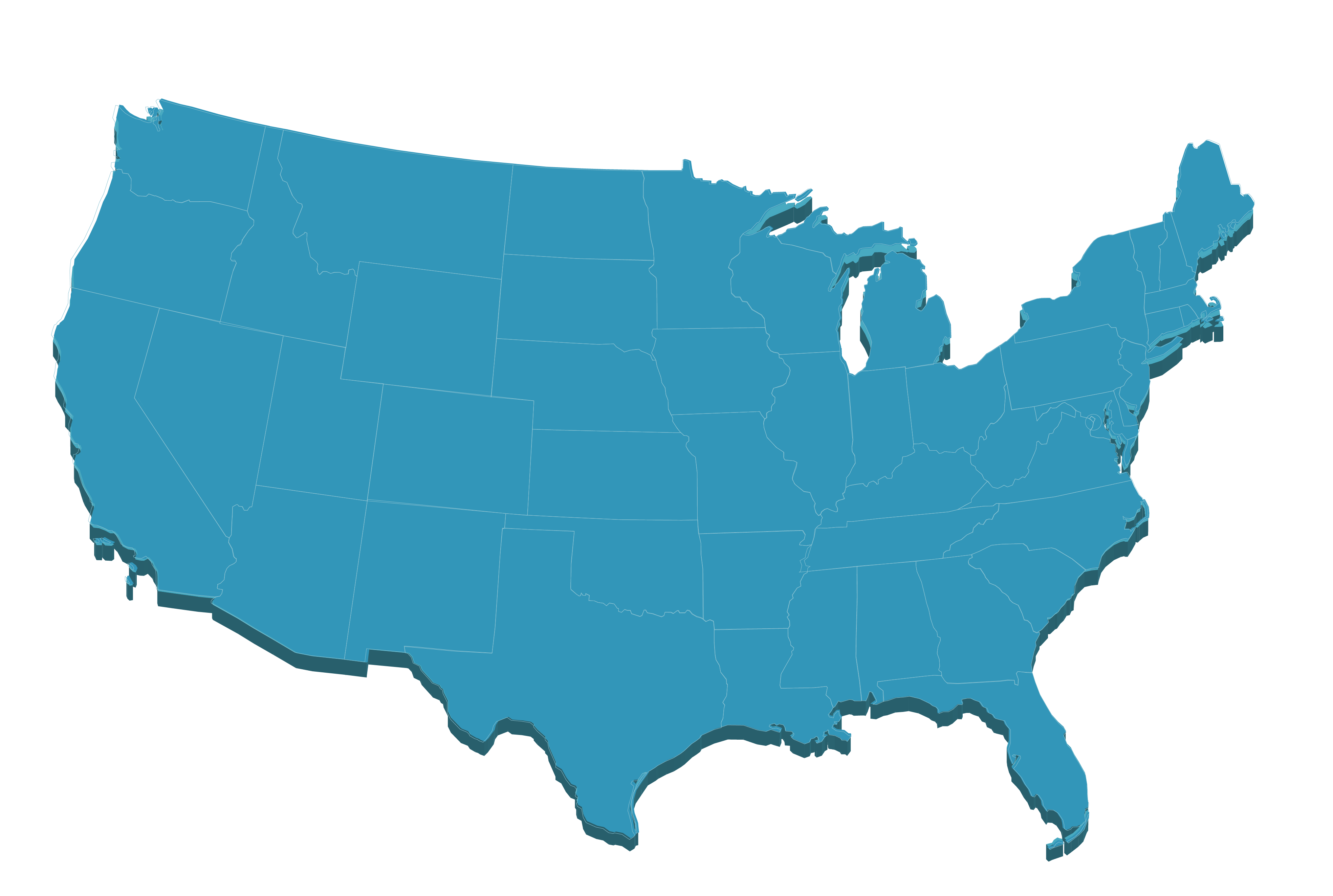 Detail Us Map Transparent Nomer 4