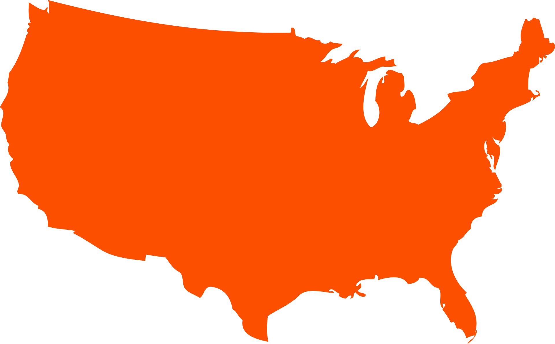 Detail Us Map Transparent Nomer 9
