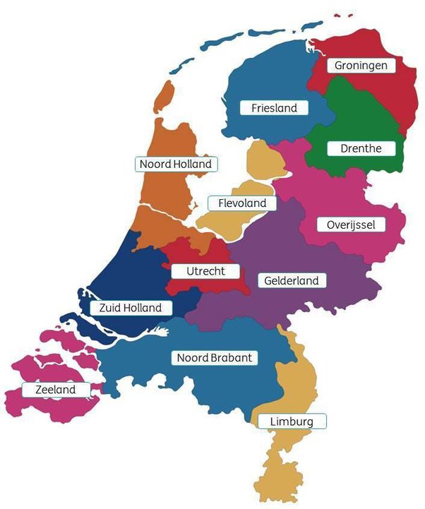 Detail Zeeland Holland Karte Nomer 16